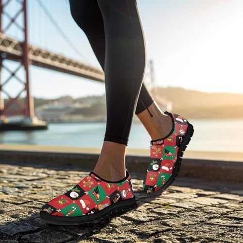 Image of Women's Loafers Slip On Slip Shoe Casual Walking Shoes Non Slip Work Shoes Mesh Athletic Sneakers