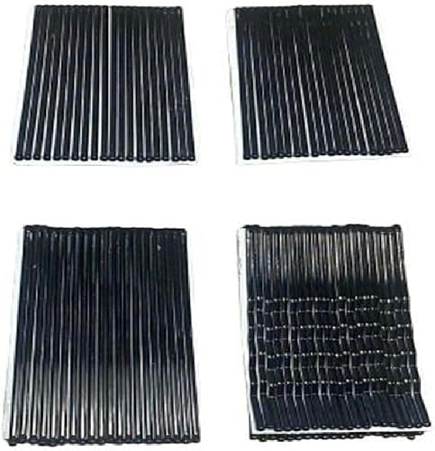 Hair Grips 50mm & 63mm Black 80pk