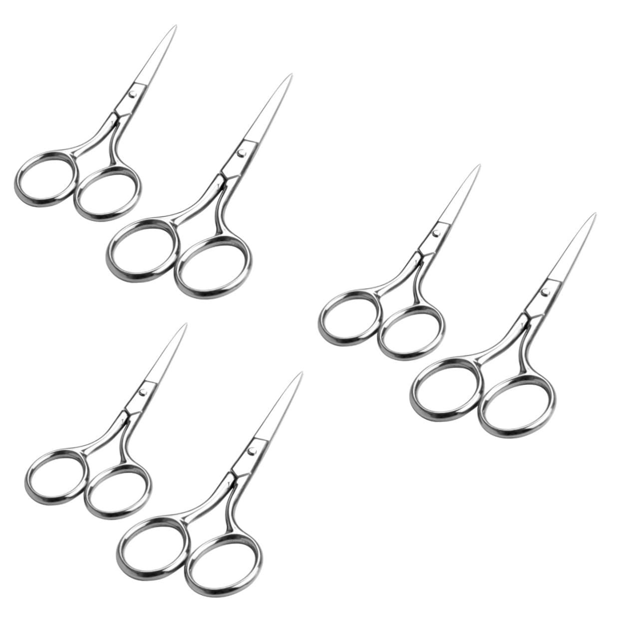 Healeved 6pezzi Per Sopracciglia Inossidabile Per Sopracciglia e Superflui Piccole e Grooming
