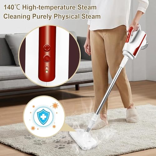 Image of Steam Mop for Hardwood Floors,Powerful Detachable Handheld Electric Mop Floor Cleaner,Ideal for Hardwood Laminate Tile and Vinyl Floors,Prefect for Home and Kitchen Floors