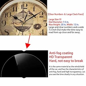 Retrorustwallclock20thcentury8nontickinglargeironantiquehangingclocksdoublesidedvintagetwofacesinnovativeclassicsilentquartzroundclockforofficebedroomlivingroomdecor Urban Country Home Decor Retro rust wall clock 20th century 8 non ticking large iron antique hanging clocks double sided vintage two faces innovative classic silent quartz round clock for office bedroom living room decor urban country home decor