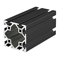Vista 10 de 8020, 2020, Serie 10, 2 pulgadas x 2 pulgadas, extrusión de aluminio con ranura en T, riel de barra de ranura lineal extruido 80/20