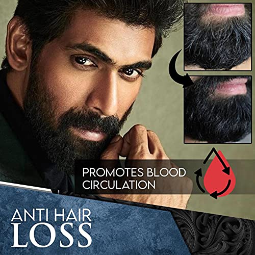 Beard Blackening Shampoo, Men'S Dyed Beard Blackening Shampoo, Fashion Natural Without Stimulation Beard Shampoo - Image 7