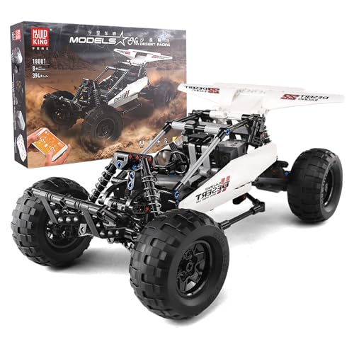 Mould King 18001 Technik Geländewagen Off-Road Buggy, Fernbedienung App...