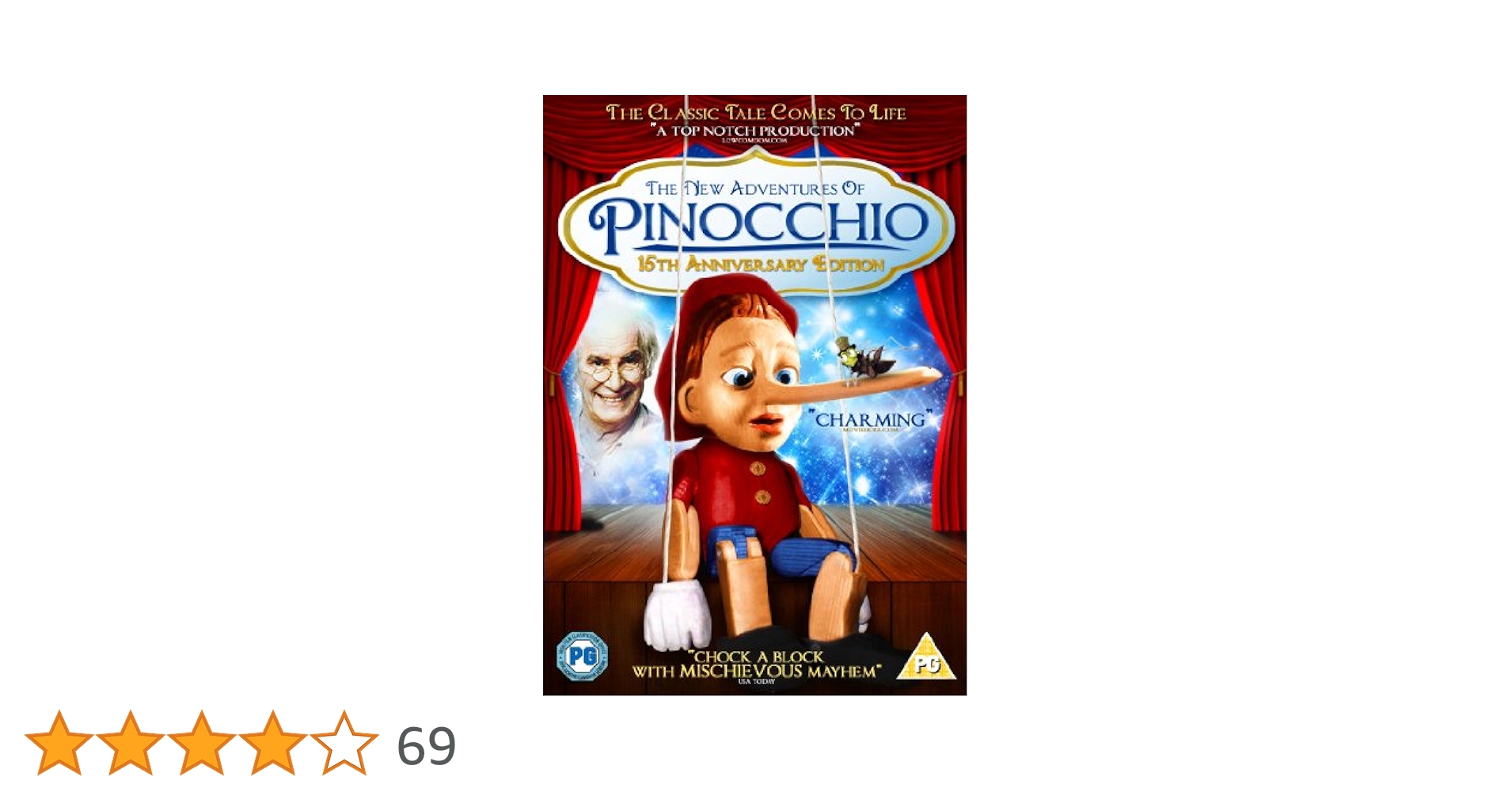 (未使用･未開封品)Pinocchio/The Ruby Prince [DVD] Pinocchio: The Walt Disney Signature Collection [DVD