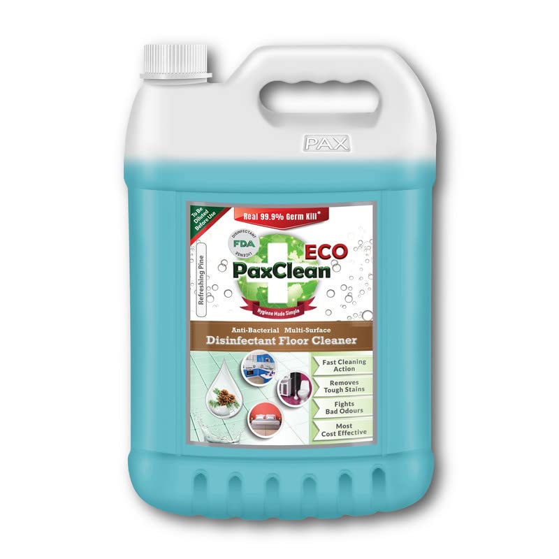 PaxClean Economical Floor & All Surface Cleaner Disinfectant with 99.9% Germ Kill (Refreshing Pine), 5L (B07HWXFJSP) Amazon Price History, Amazon Price Tracker
