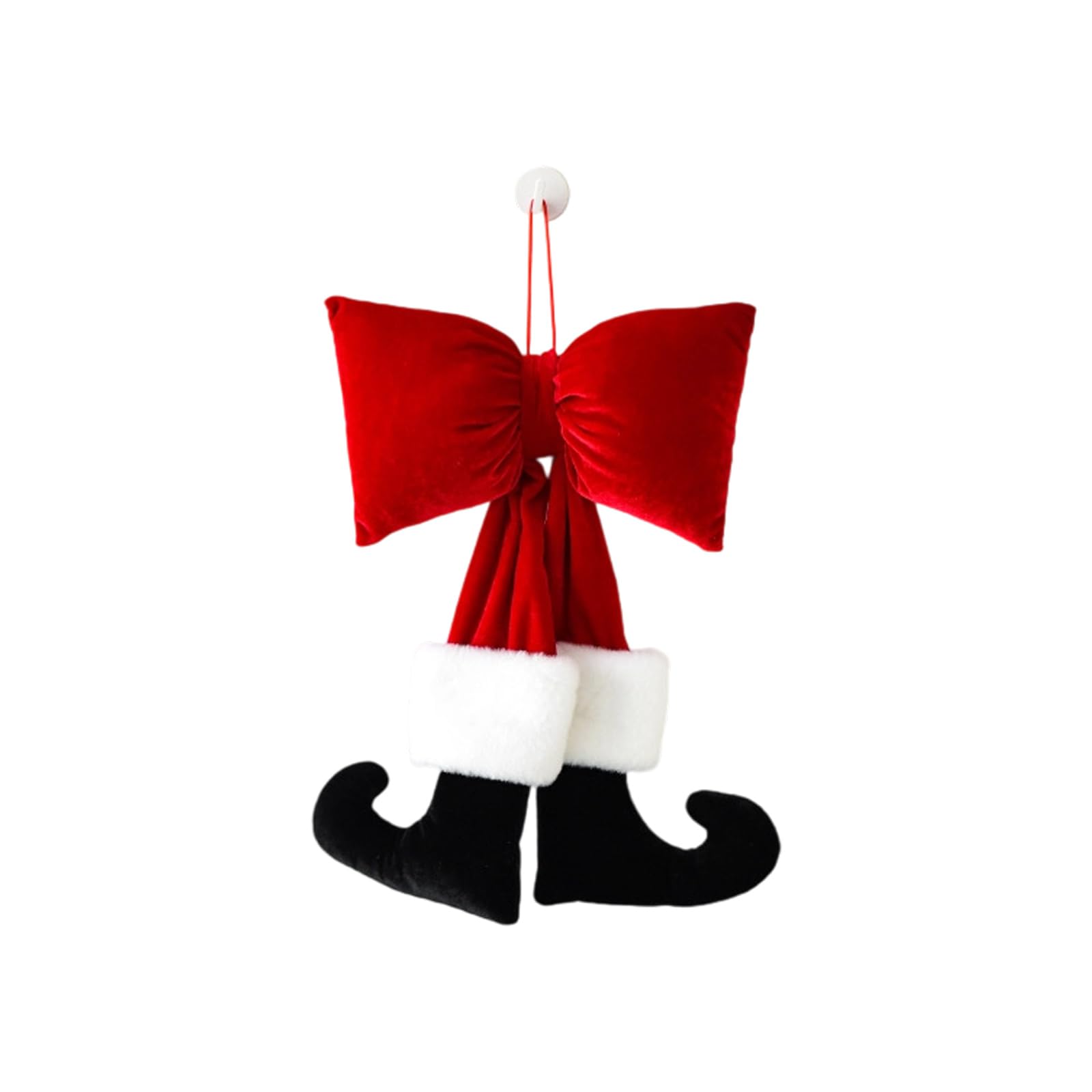 Kalttoy 40Cm Celebratory Rose Velutinous Ribbon Garnishes For Inside Christmas Holiday Present Thoughts Blanketed Velutinous Holiday Bends