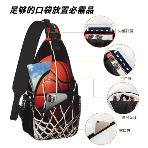 Bolso cruzado deportivo tipo sling para hombre y mujer miniatura 6