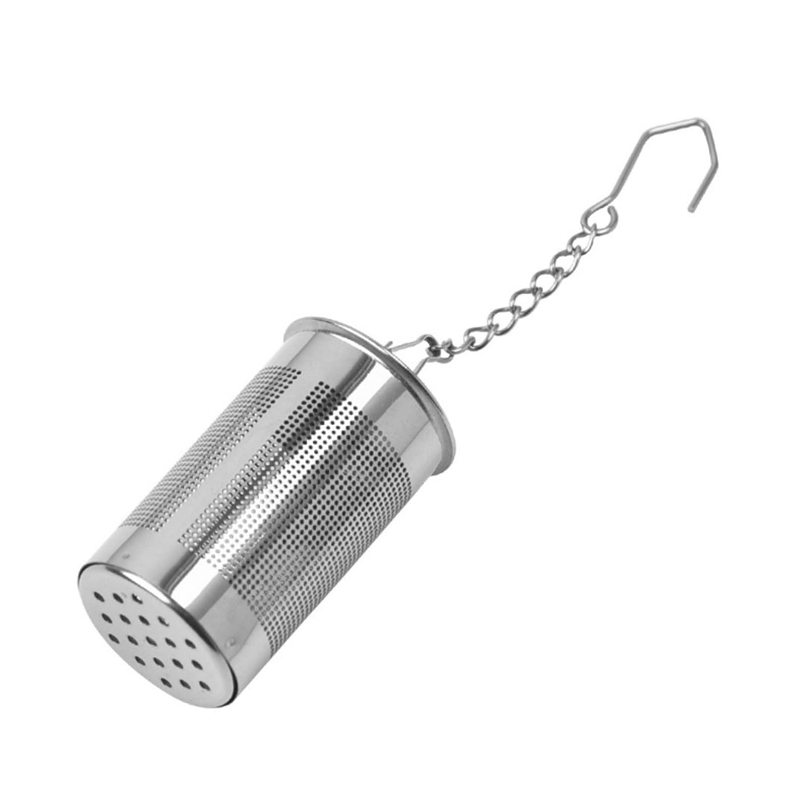 Xinsheinelry Infuser Seasoning Strainer with Chain Hook Stainless Steel Tea Filter Replacement for Loose Spices Tea Infusers for Loose Teapot