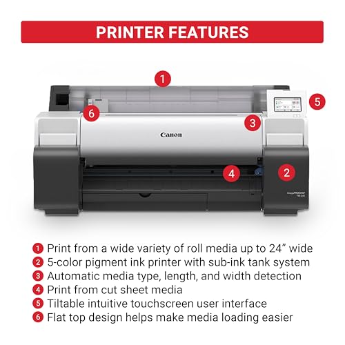 canon imageprograf tm-240 2434 large format printer