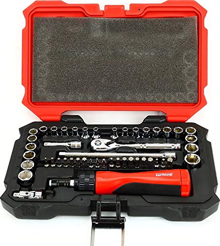 Image of S01001 1 /4 inch Drive 48Piece SAE & Metric Master Socket Set (1 Set)