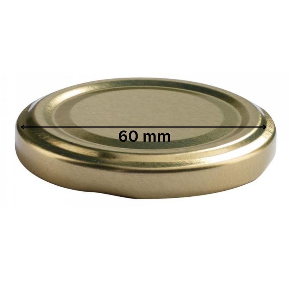 XILMARK Metalen deksel, inmaakpotten, herbruikbaar, diameter 77 mm, deksel voor conserven, sluitingen van metaal