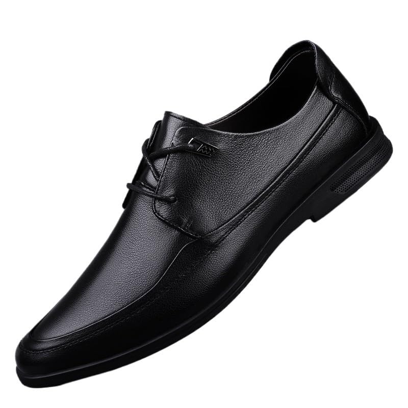 Men's Comfort Orthopedic Dress Shoes Man Dress Shoes Genuine Leather Lace-up Luxury Men Casual Shoes Italian Business Office Footwear Men Shoes