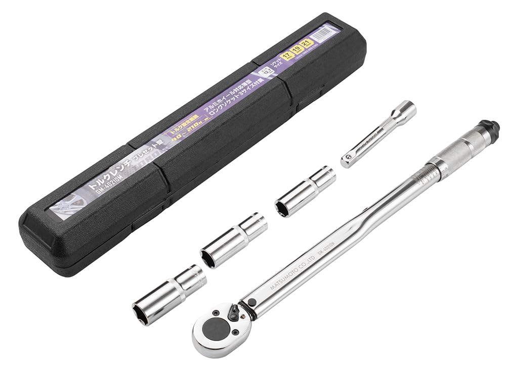 Amazon | トルクレンチ プレセット型（GM-40210）ソケット（ボックス
