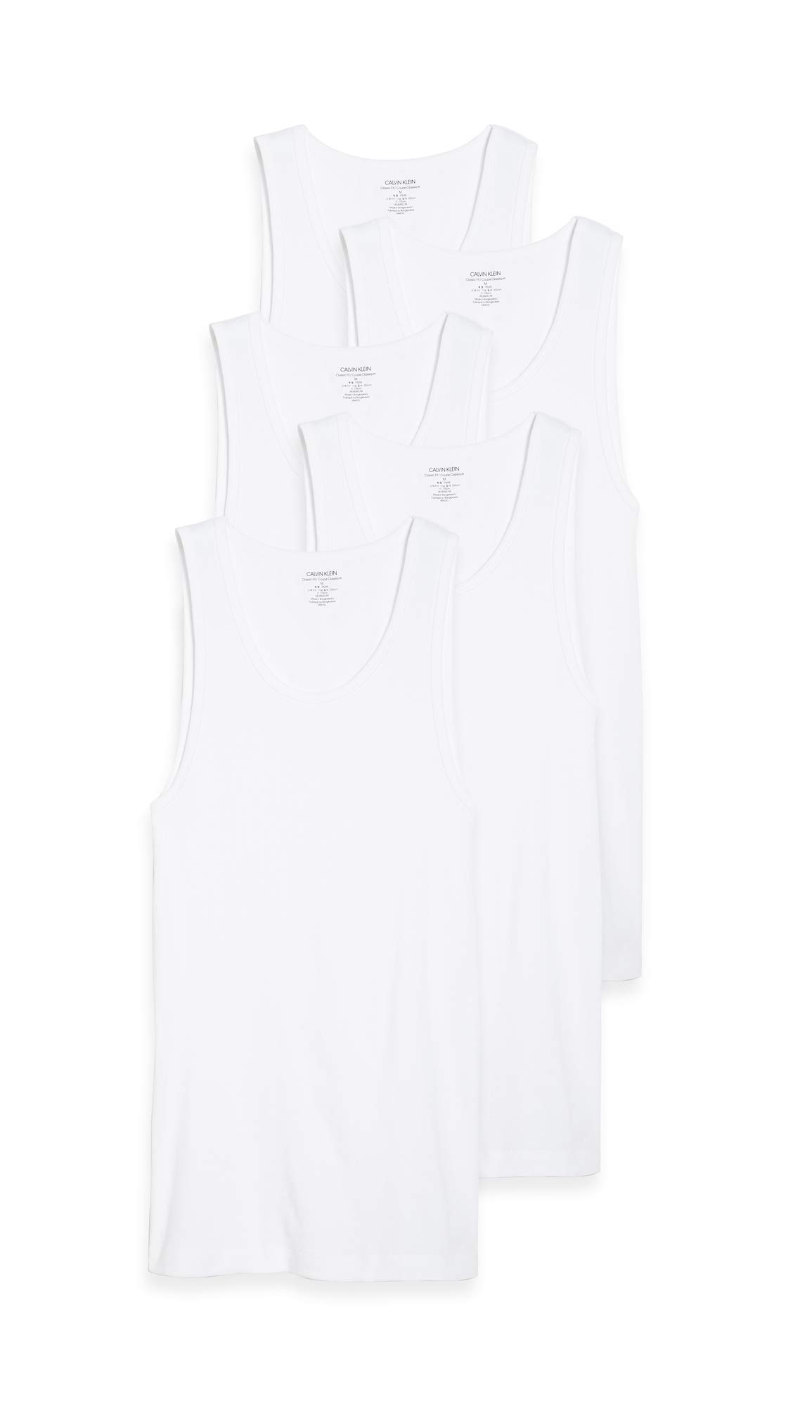 Mens Cotton Classics 5-Pack Tanks