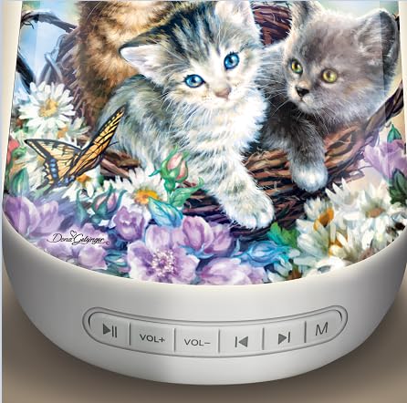 Amazon.com: The Bradford Exchange Dona Gelsinger Cat Art Sound