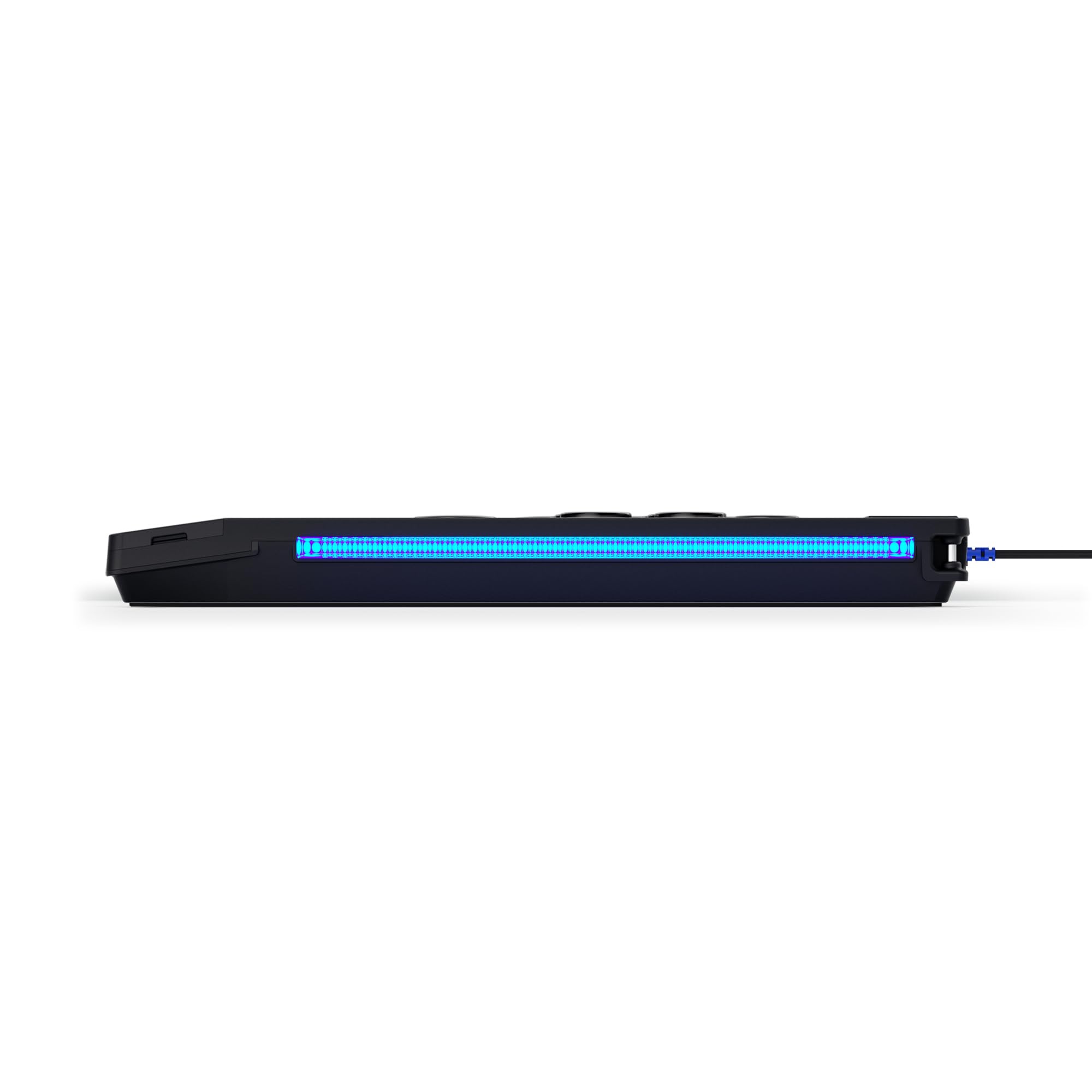 qanba Sapphire S1 Leverless Arcade Controller Joystick for PlayStation 5 and PlayStation 4 and PC (Fighting Stick) Officially Licensed Sony Product