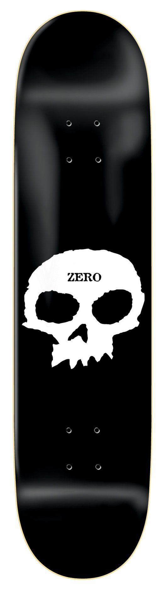Amazon.com : Zero Single Skull Deck, 8-Inch : Skateboard Decks