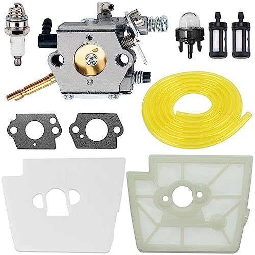 ZAMDOE Carburador Compatible para Stihl FS160 FS220 FS180 FS280 FR220 desbrozadora de Hilo reemplaza a Zama C15-51 C1S-S3G con Filtro de Aire bujía línea de Combustible
