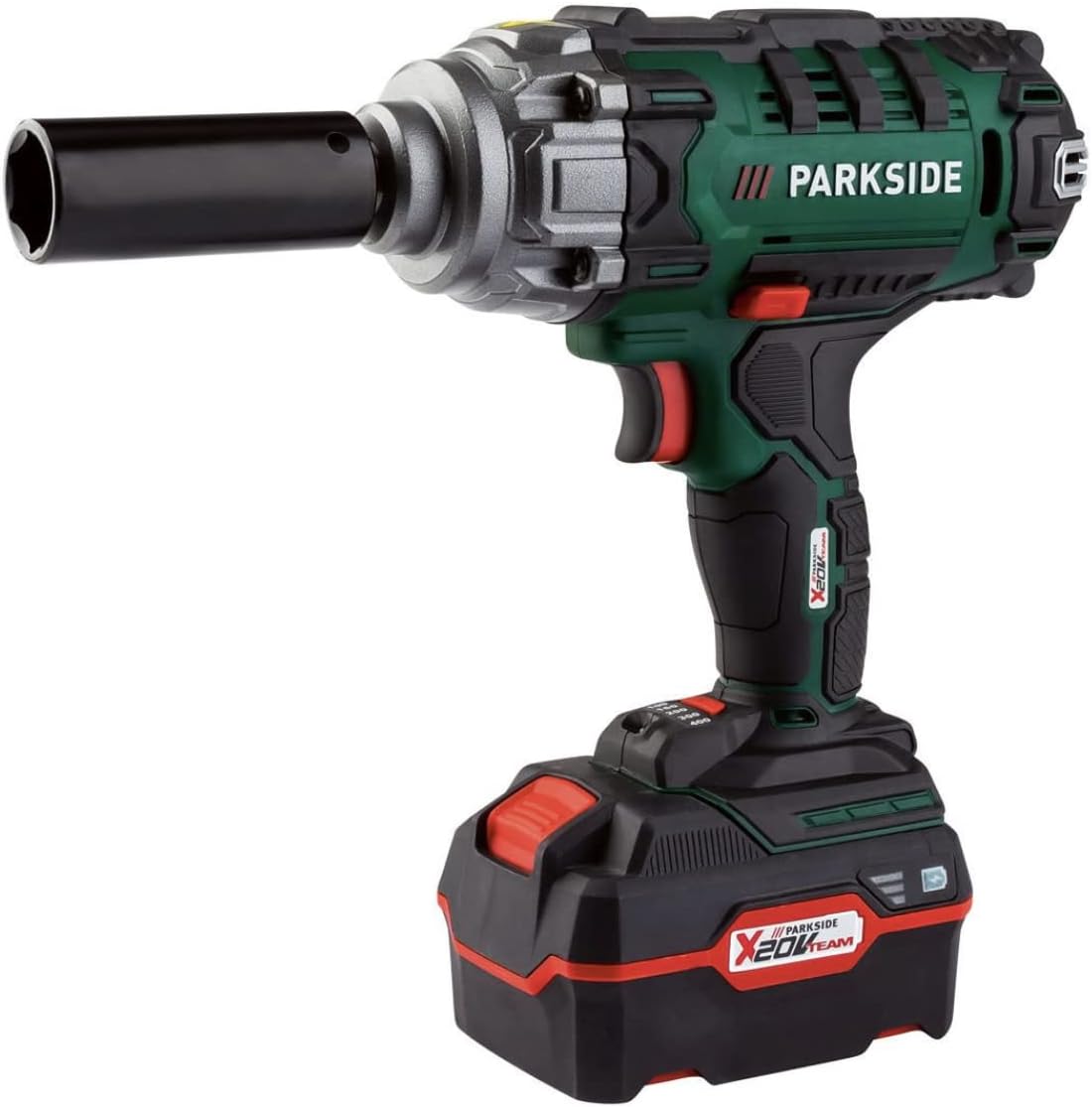 Kompernass Parkside 20V Cordless Impact Wrench Driver German Lithium