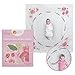 Baby Girl Monthly Milestone Blanket Newborn Photo Props Backdrop, Premium Quality, Infant Baby Swaddling Blanket for Photography