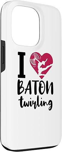 Miniatura 21 de Funda para iPhone 13 I Love Baton Twirling Majorette Baton Twirler