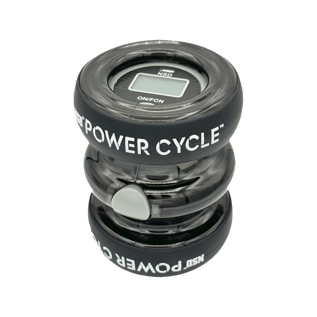 NSD Spinner PowerCycle - Handtrainer für Fitness - 1 Set, 4 Teile, 1 Verpackungseinheit