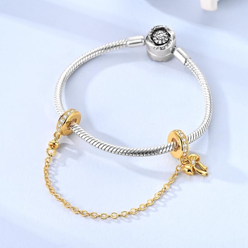 925 Sterling Silver Charms for Bracelets and Necklaces Lipstick and Perfume High Heels Dangle Pendants Heart Butterfly Bead Charms Halloween Christmas Gift for Womens - Image 5