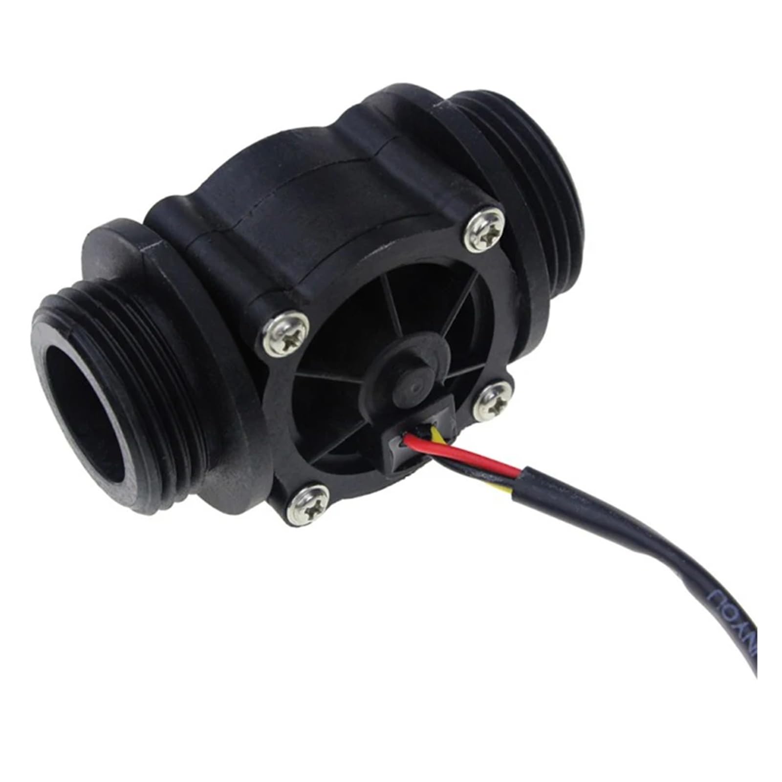 Medidor de agua fría para jardín y hogar. 2 Uds., Sensor De Flujo De Agua, Medidor De Flujo De Combustible Y Aceite, Medidor De Agua, Medidor De Flujo De 1 A 60 L/min, Indicador De Contador De Sensor