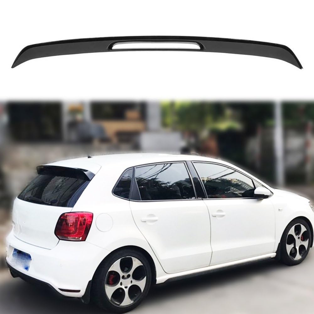 Aileron De Toit ArrièRe De Voiture ABS pour Ford Mondeo MK5 2013 -2016, Spoiler Becquet de Aileron Toit Arrière Coffre Couvercle Accessoires, A/White