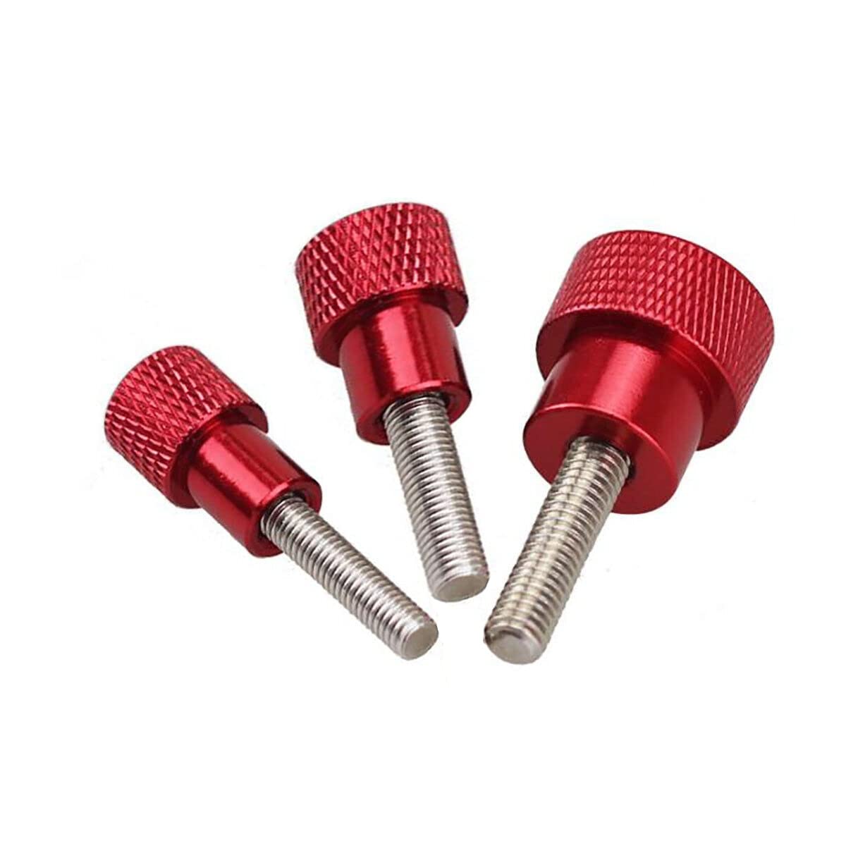 M3 M4 M5 M6 M8 M10 Hand Grip Knob Bolts Aluminium Alloy + Stainless Steel Screw Handle Step Screw