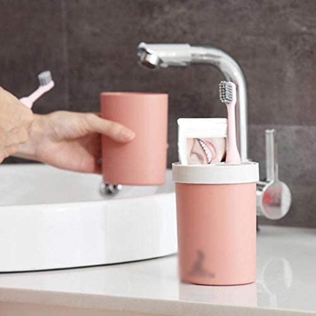 Portable Toothbrush Cup Holder, and PP Material, Simple Mouthwash Cup Brushing Cup(Black-JoJo's Bizarre Adventure1)
