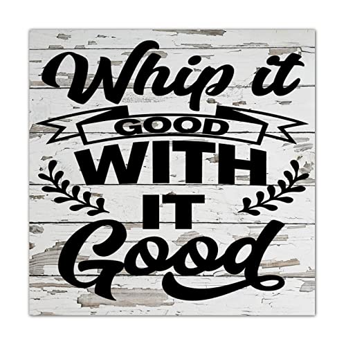 Décoration murale bois antique salon et cabine Whip It Good 40 cm