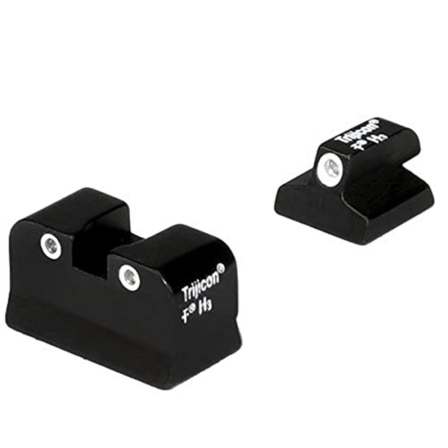 Trijicon3 Dot Front And Rear Night Sight Set for Baby Eagle Jericho