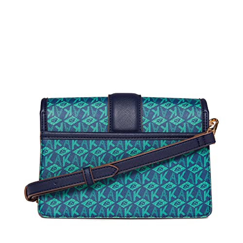 Anne Klein Small Flap Ak Cube Logo Crossbody2