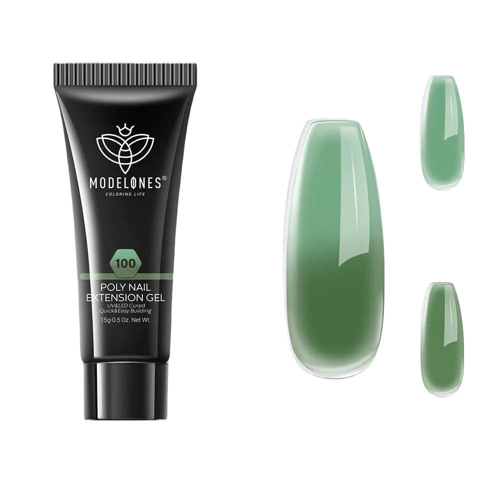 MODELONES 15ml Poly Nail Gel From BELLE GAGA Builder Nail Extension Gel Enhancement Nail Thickening Acrylic Extension nail polish gel (B201130299A)