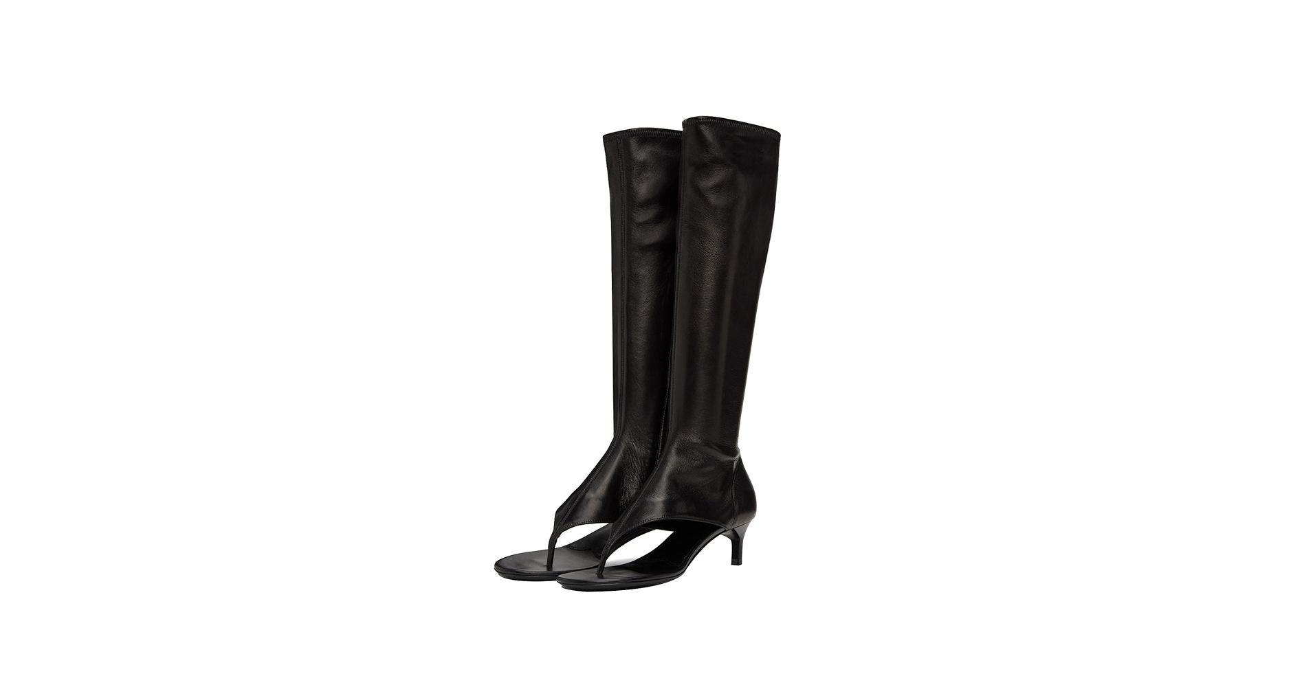 靴 Elleme Zipped pointed heal boots Elleme Zipped pointed heal boots