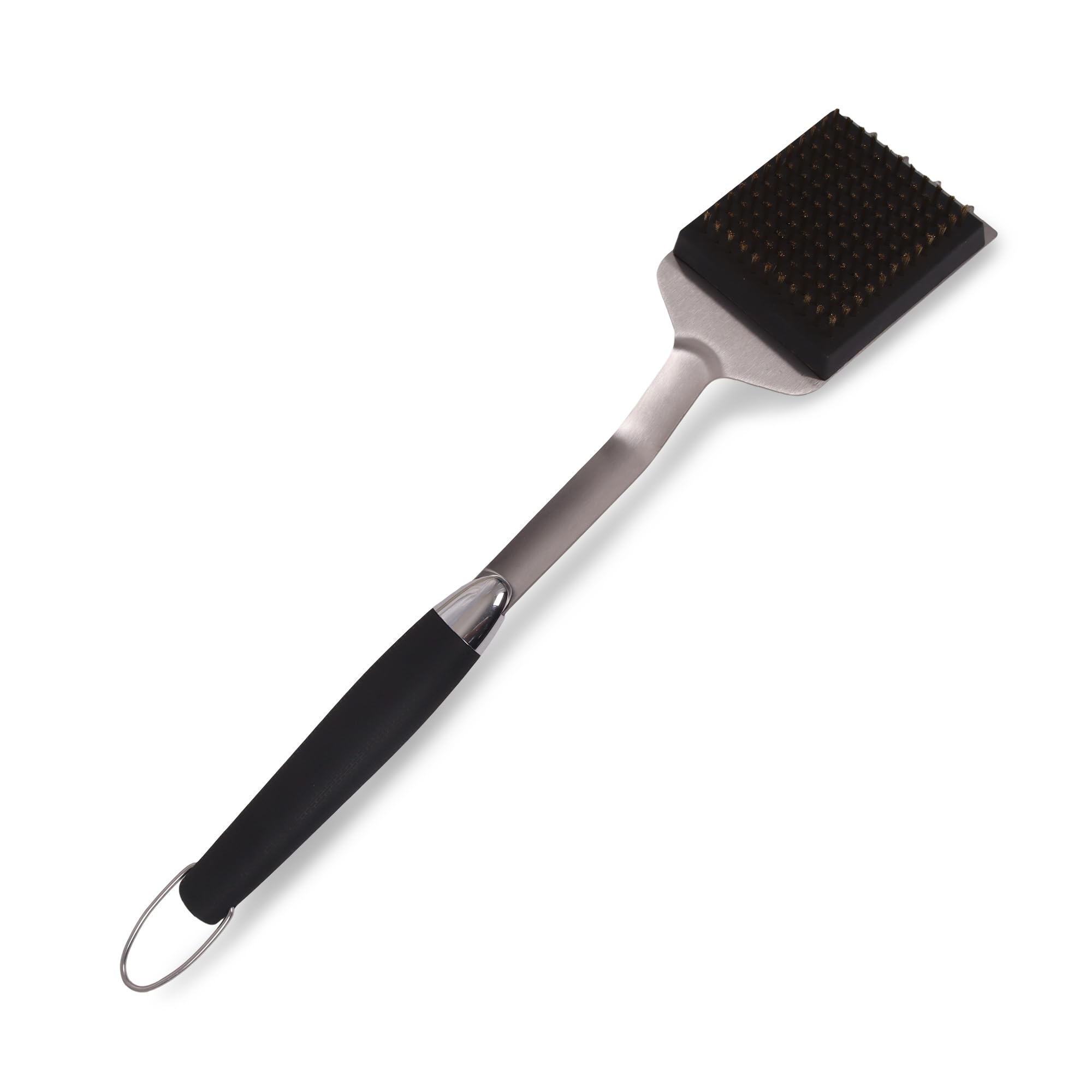 Grillstream Barbecue Cleaning Brush, Brass Bristles & Easy-Grip Handle, Tough & Durable Grill Tool