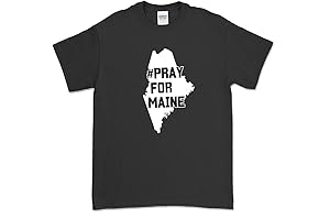 Pray For Maine Long Sleeve T-Shirt (Lewiston Strong)