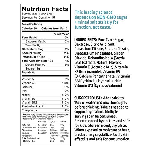 Liquid I.V. Hydration Multiplier - Passion Fruit - Hydration Powder Packets | Electrolyte Supplement Drink Mix | Low Sugar | Easy Open Single-Serving Stick | Non-GMO (Passion Fruit/16 Count)
