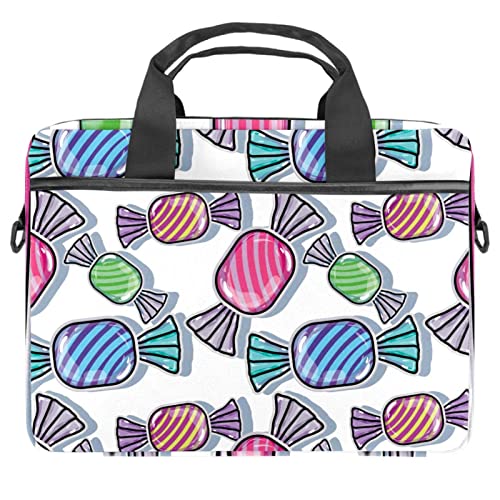 Sacoche à bandoulière ordinateur 13.3 pouces housse pc portable 14.5 Sweet Candy