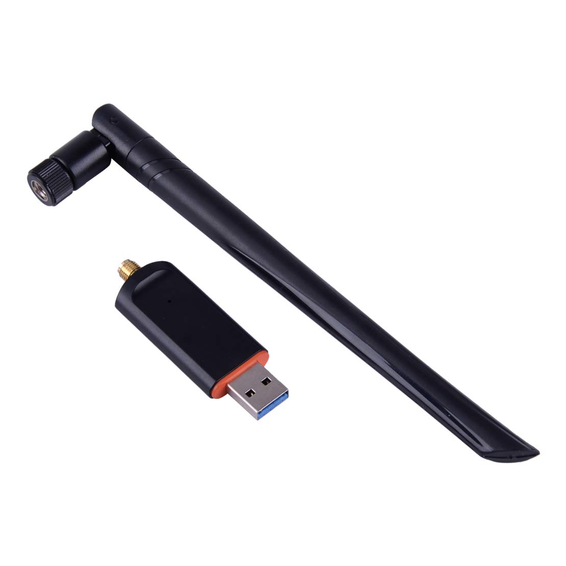 8812AU Chipset 1200Mbps Dual Band 2.4GHz/5.8GHz 802.11ac Wireless WiFi USB Adapter Dongle antena