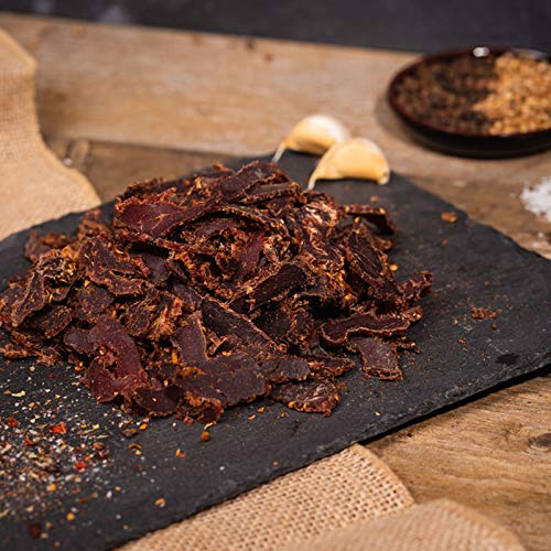 Biltong Seasoned Dried Beef, Original Sliced, 8 oz