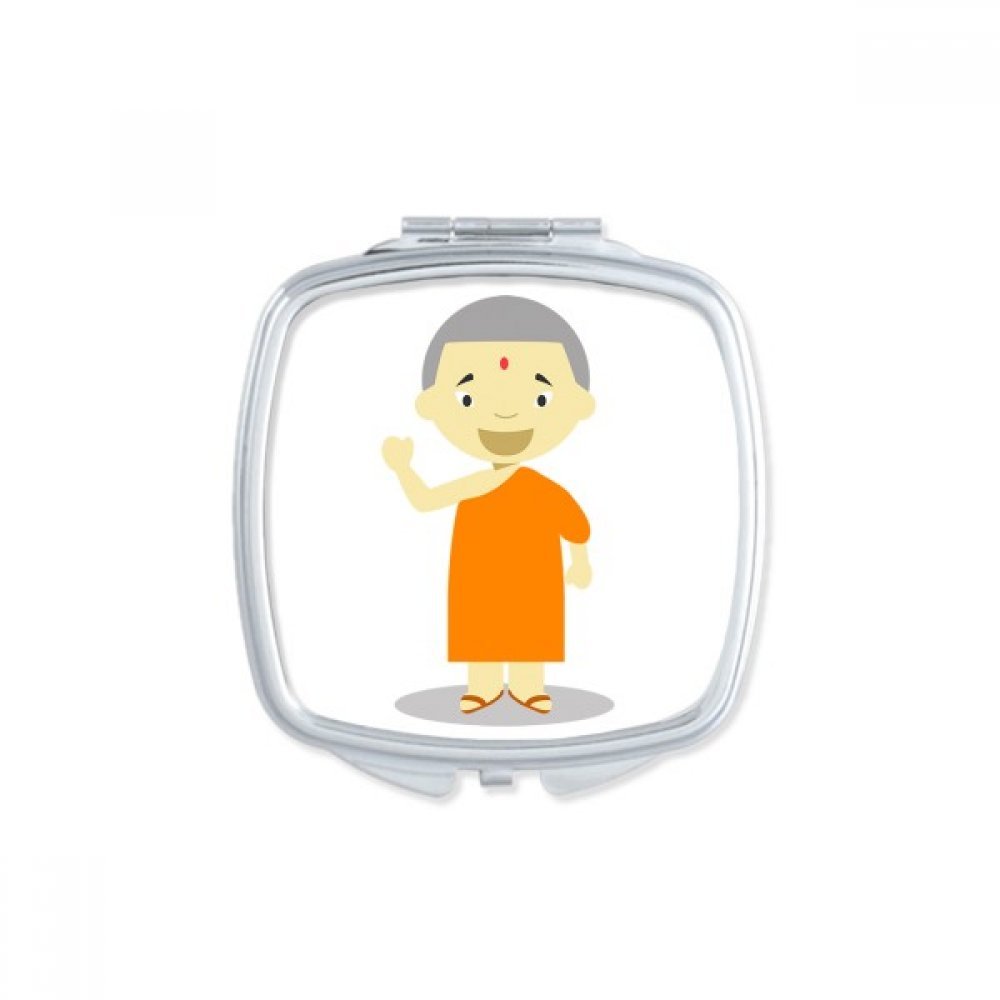 Miroir compact mignon et rouge, le petit cadeau idéal pour femme