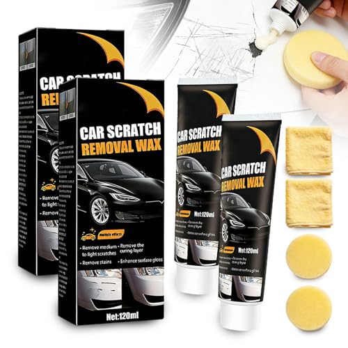 Cera Reparadora Para Arañazos de Auto Kit 2 Piezas miniatura 1