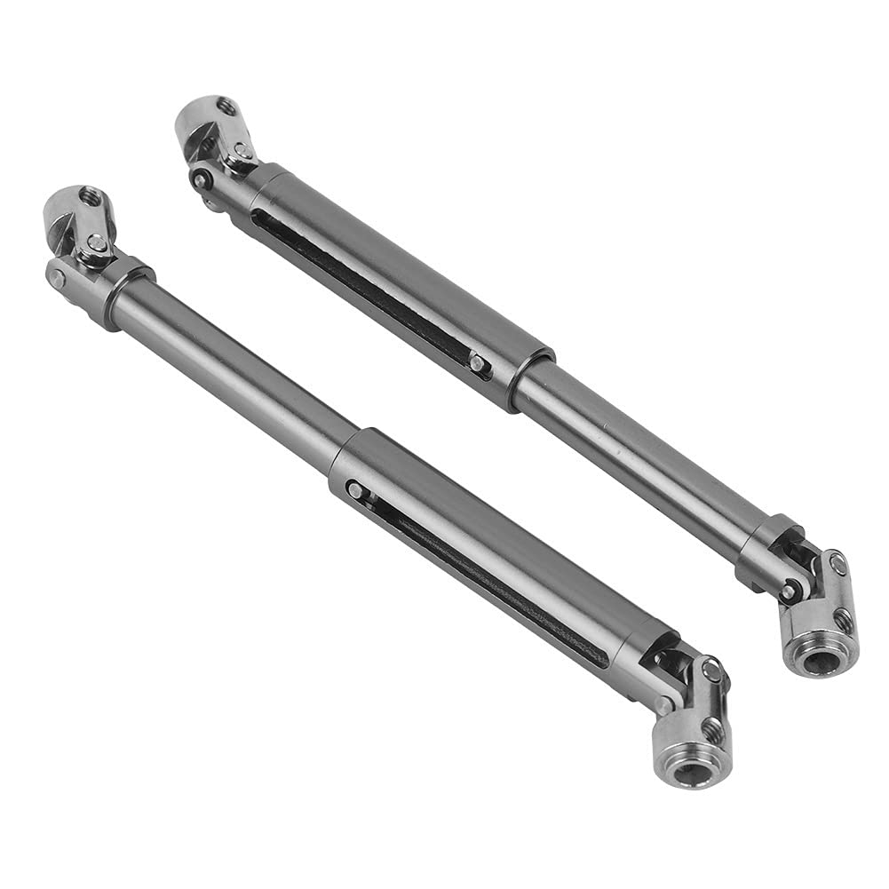 DYTWXG Accessorio RC, Kit Crawler RC 1/10 Albero di Trasmissione RC Car Drive Shaft, per RGT 86100 1/10 RC Crawler Rc Part (Colore Titanio)