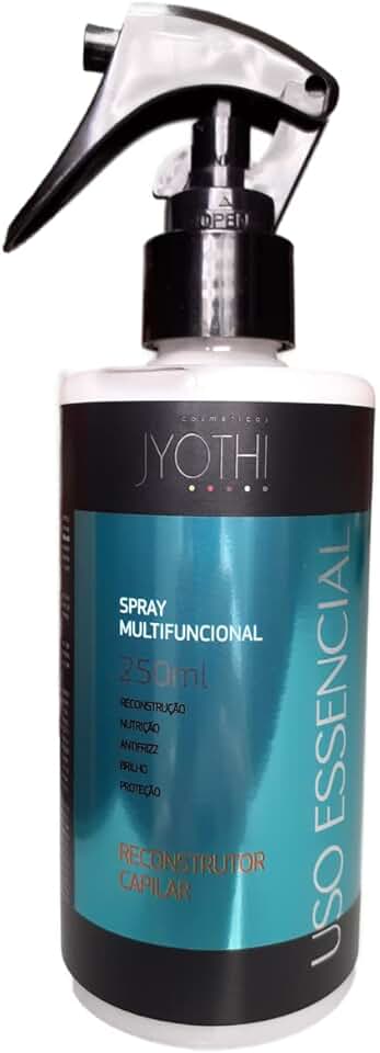 Jyothi Reconstrutor Capilar Profissional Protetor Térmico Spray Para Cabelo 250ml