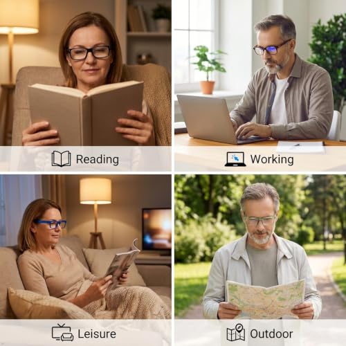 Image of Eyekepper Reading Glasses Men,Readers for Women,11pk Stylish Designer 4.0
