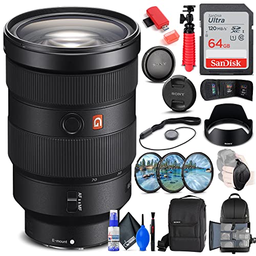 Sony FE 24-70mm f/2.8 GM Lens + kit for renewed use