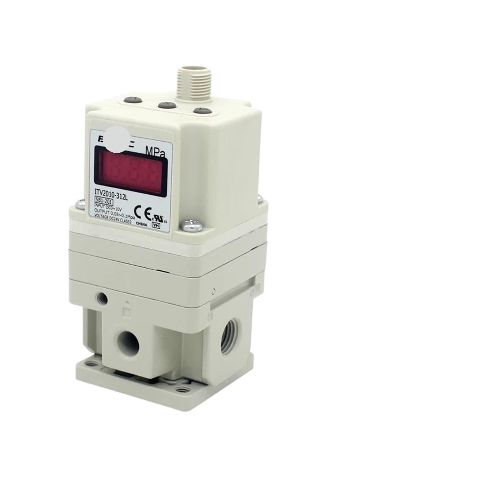 Huuoqiwy Itv3010-312N Itv3000 Series Electro-Pneumatic Regulator Itv3030-312Bl Itv3010-312L Itv3050-312N Proportional Solenoid(Itv3010-312N)